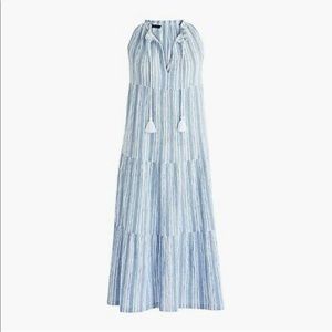 J crew Tiered maxi beach dress